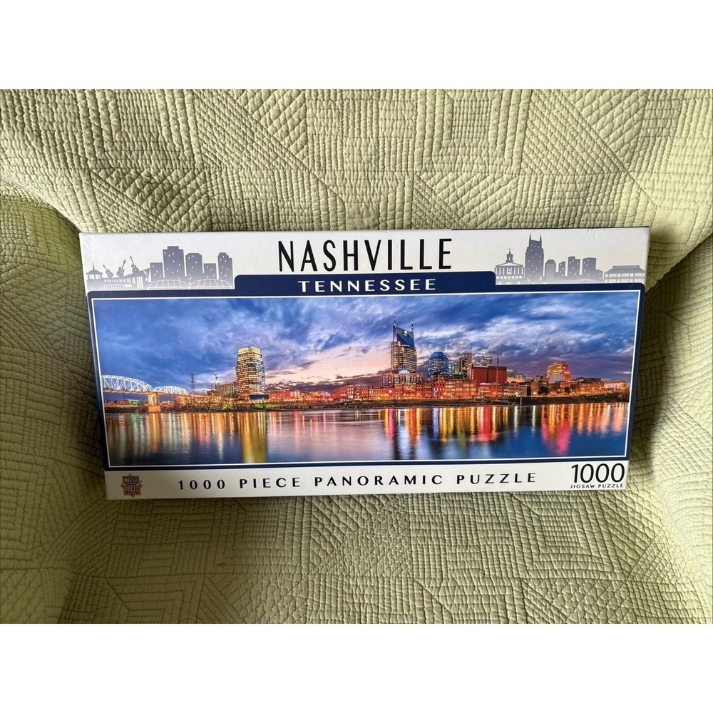 MasterPieces - Nashville, Tennessee 1000 Piece Panoramic Jigsaw Puzzle